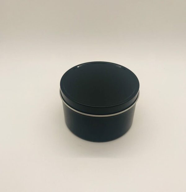 8oz Black Tin - Soy Candle - Suds N Scents