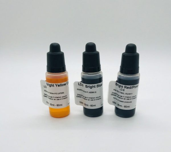 Primary Bright Colour Pack - 3x15ml - Suds N Scents